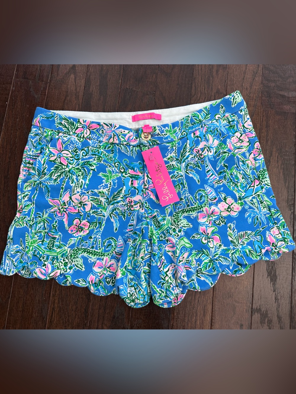 NWT Lilly Pulitzer Boco Blue Buttercup Shorts
